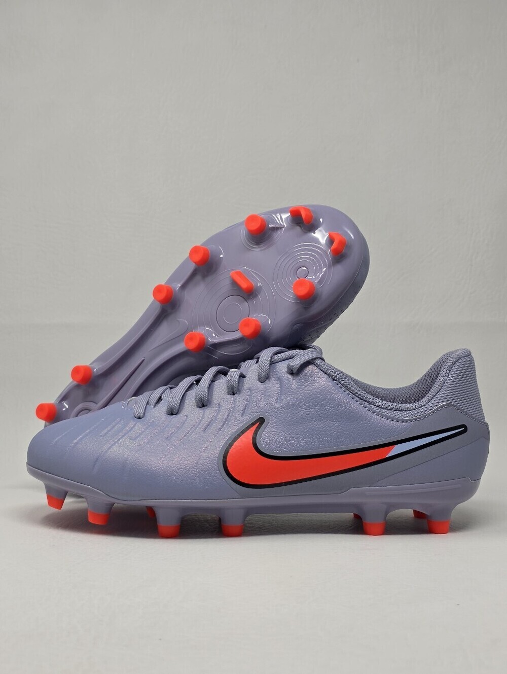 Nike Tiempo Legend 9 FG Soccer Cleats Youth 5.5Y Purple Boys DV4348-402 New